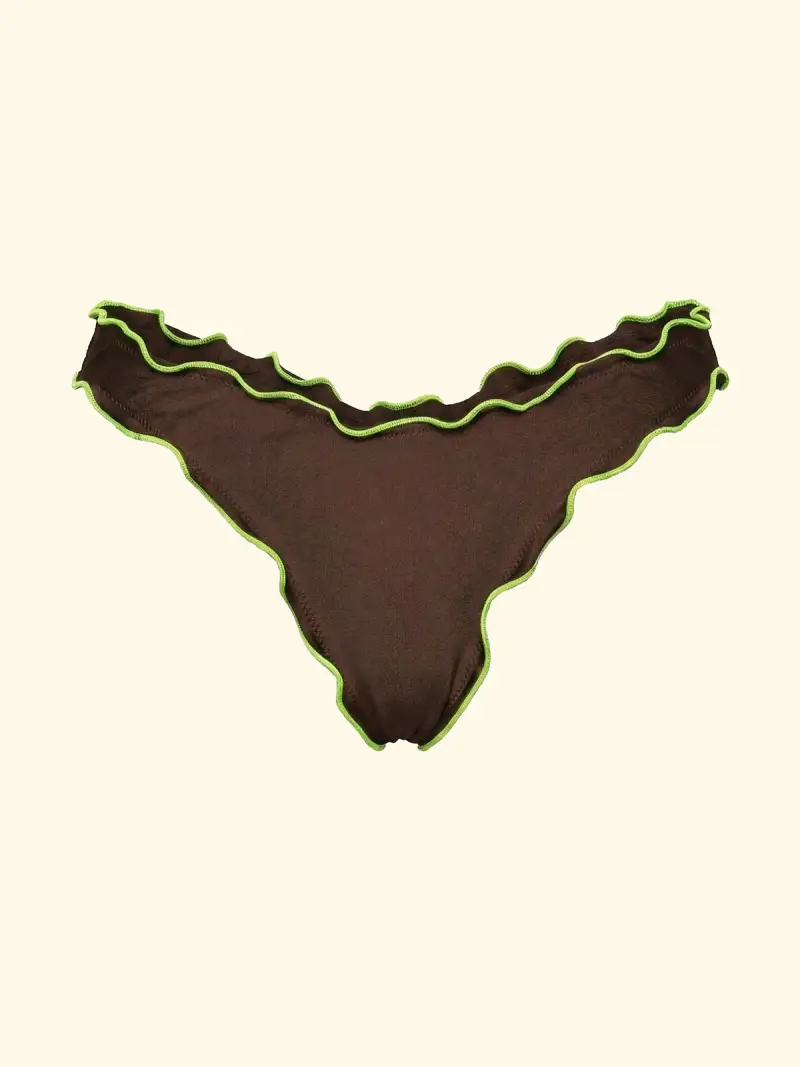 F**K Slip Donna Marrone 4377071 miniatura 3