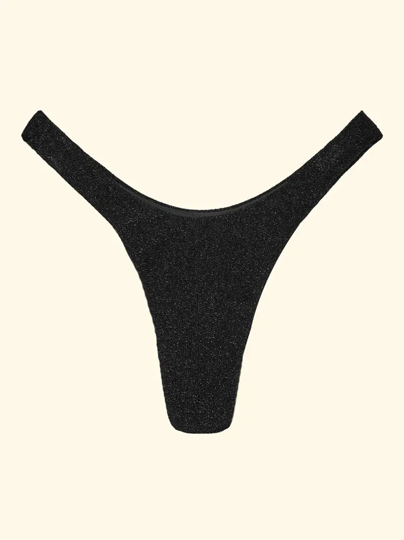 Slip Americano Fisso Donna F**K Nero SW1142-BK miniatura 3