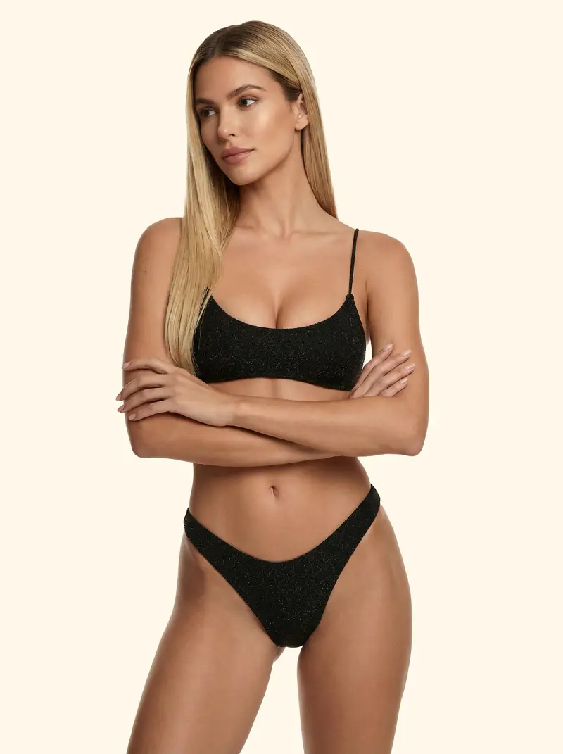 Slip Americano Fisso Donna F**K Nero SW1142-BK