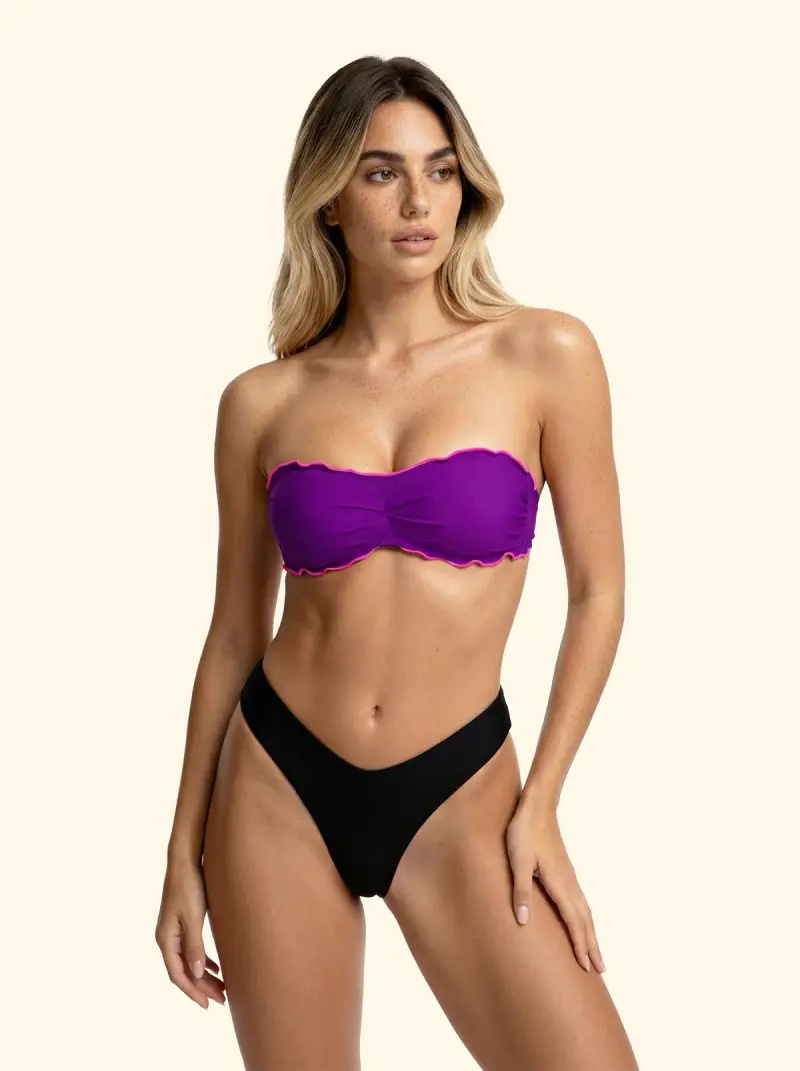 Slip Americano Fisso Donna F**K Nero SW1923-BK