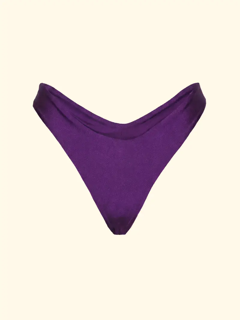 Slip Americano Fisso Donna F**K Viola SW1923-VI miniatura 3