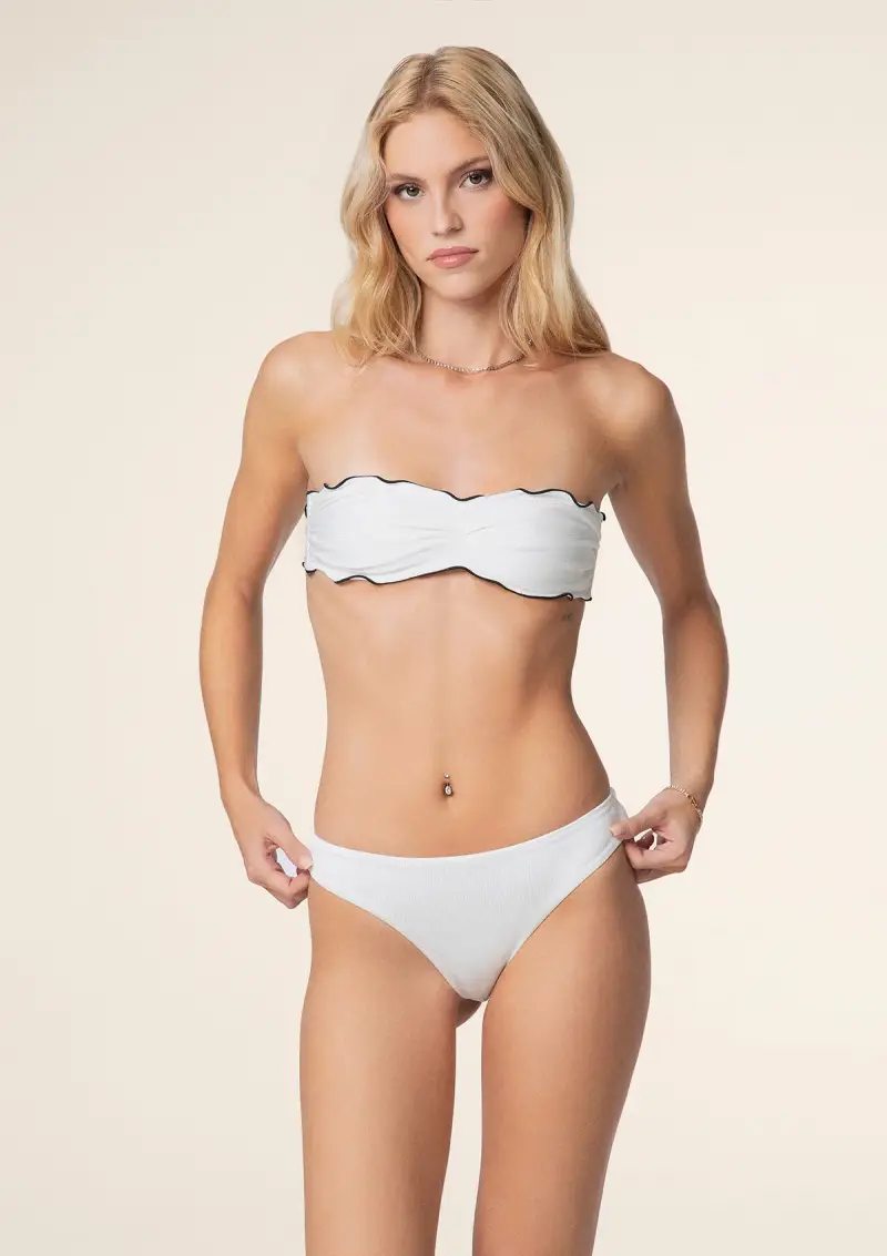 Slip Fisso Donna F**K Bianco 1928-WH