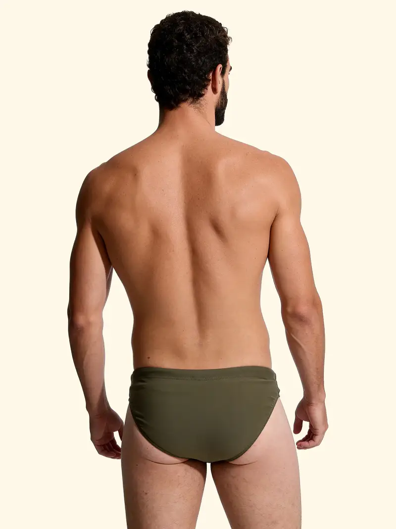 Slip Uomo F**K Verde Militare SM5201-MG miniatura 2
