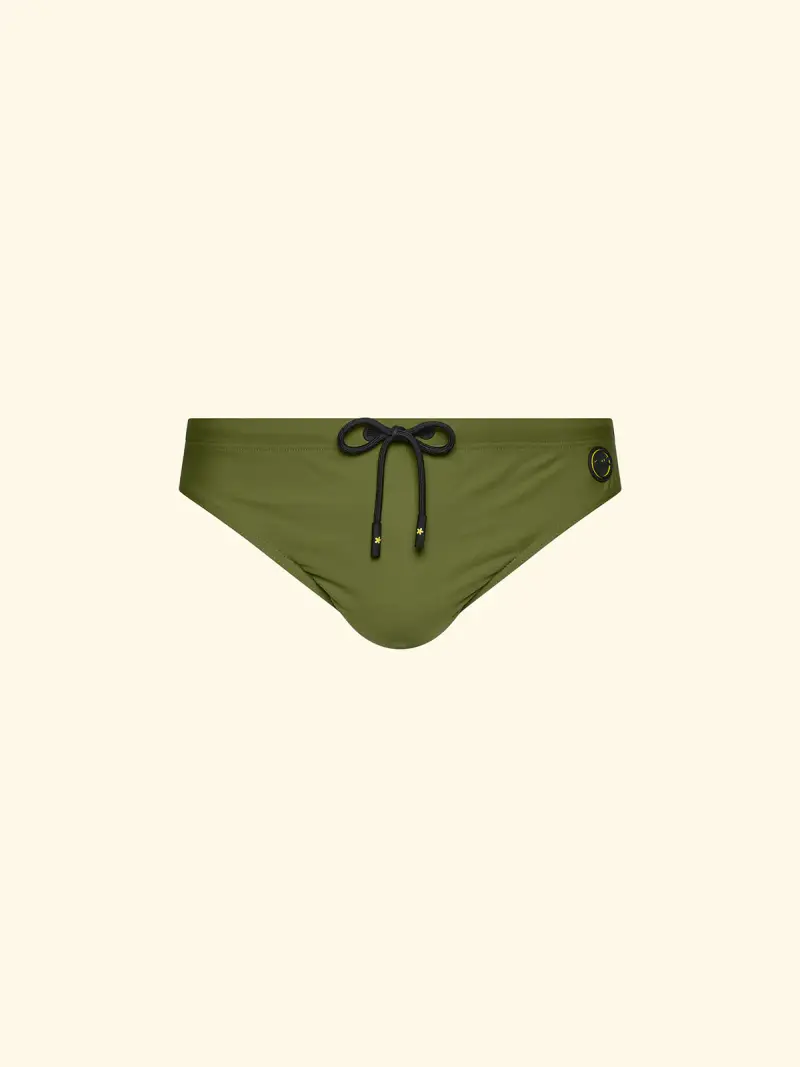 Slip Uomo F**K Verde Militare SM5201-MG miniatura 3