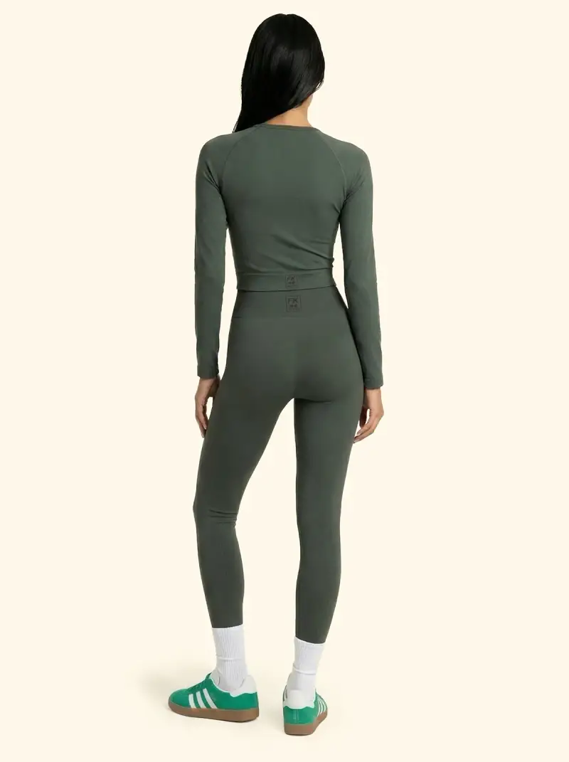 F**K T-shirt Verde 4377239 miniatura 3