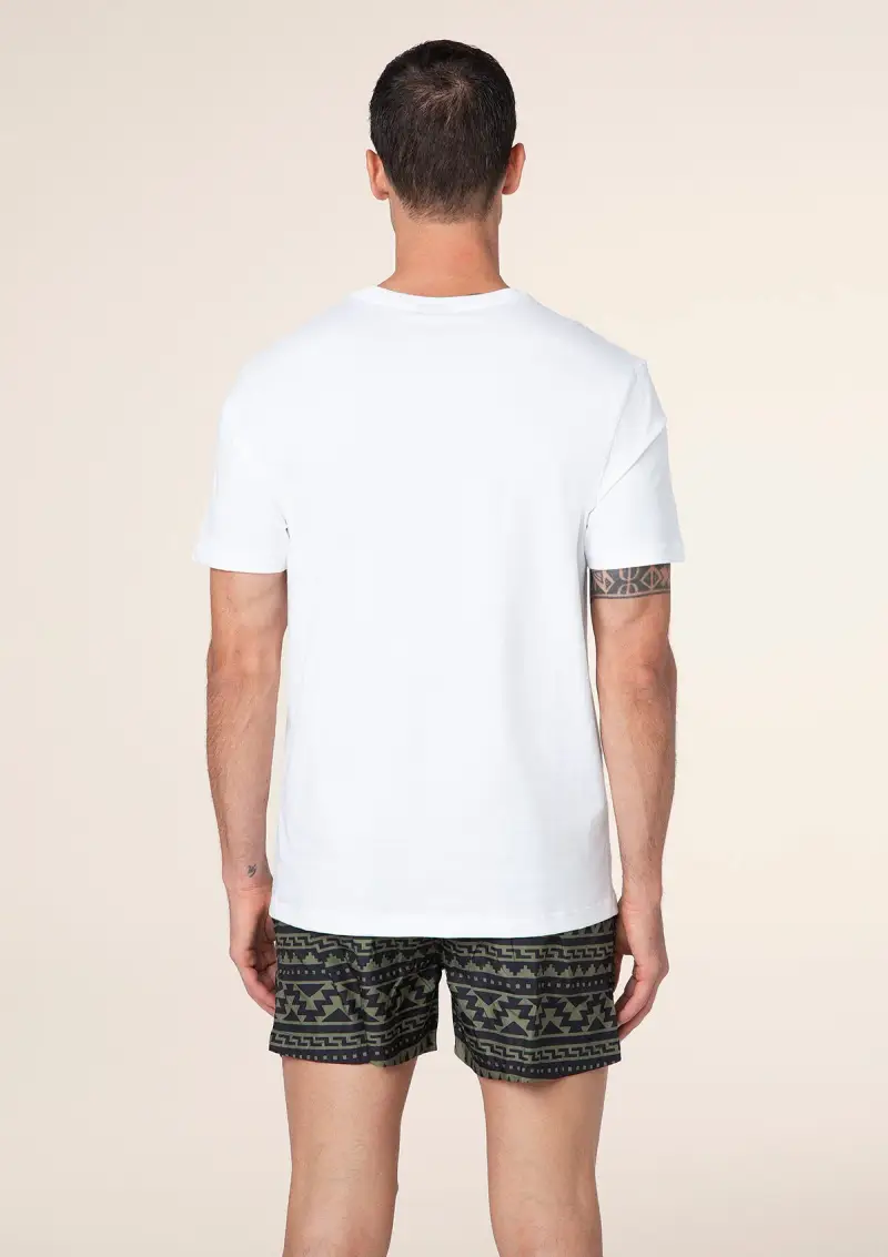 T-Shirt Uomo F**K Bianca M01TS70-WH miniatura 2