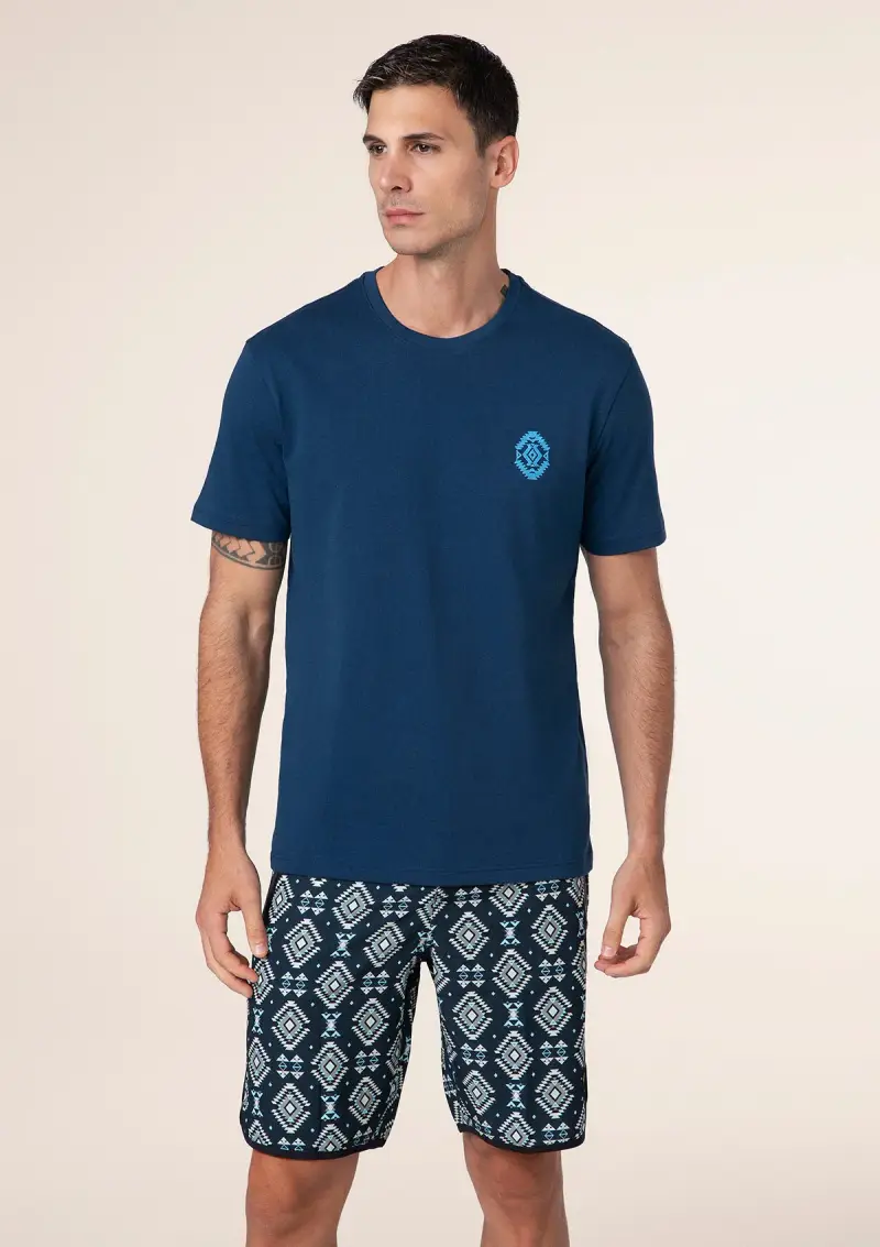 F**K T-shirt Uomo Blu 4443464