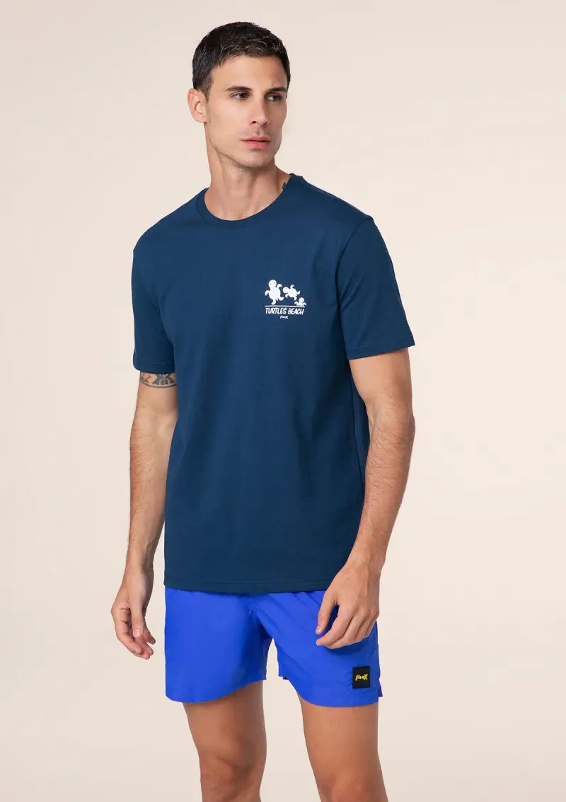 F**K T-shirt Uomo Blu 4443468