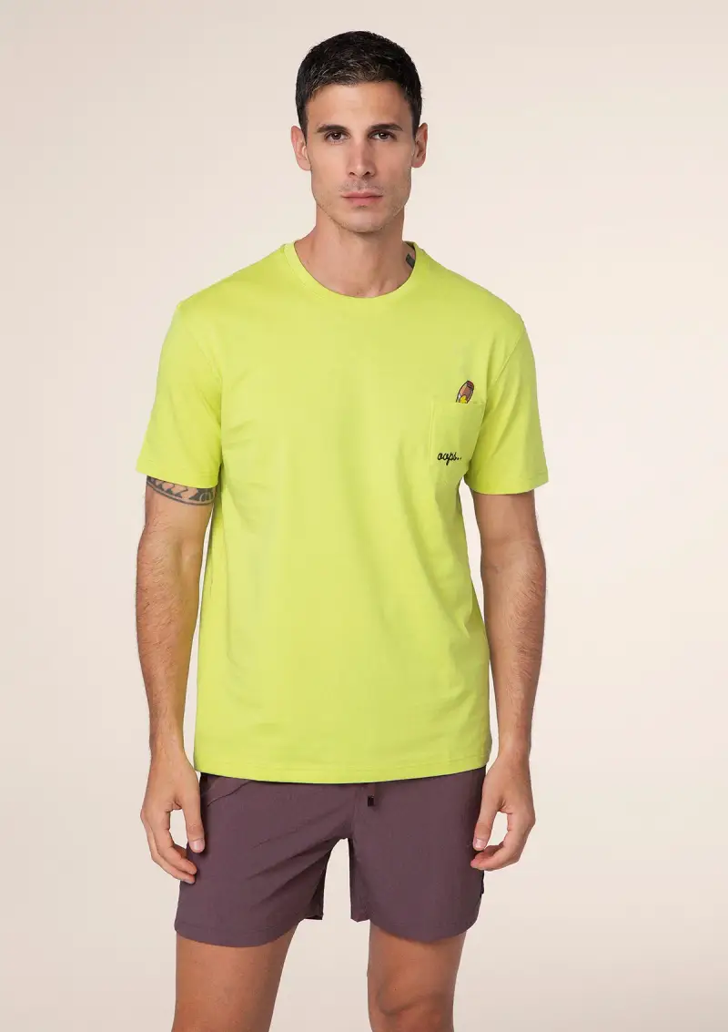 T-Shirt Uomo F**K Lime M01TS94-LI