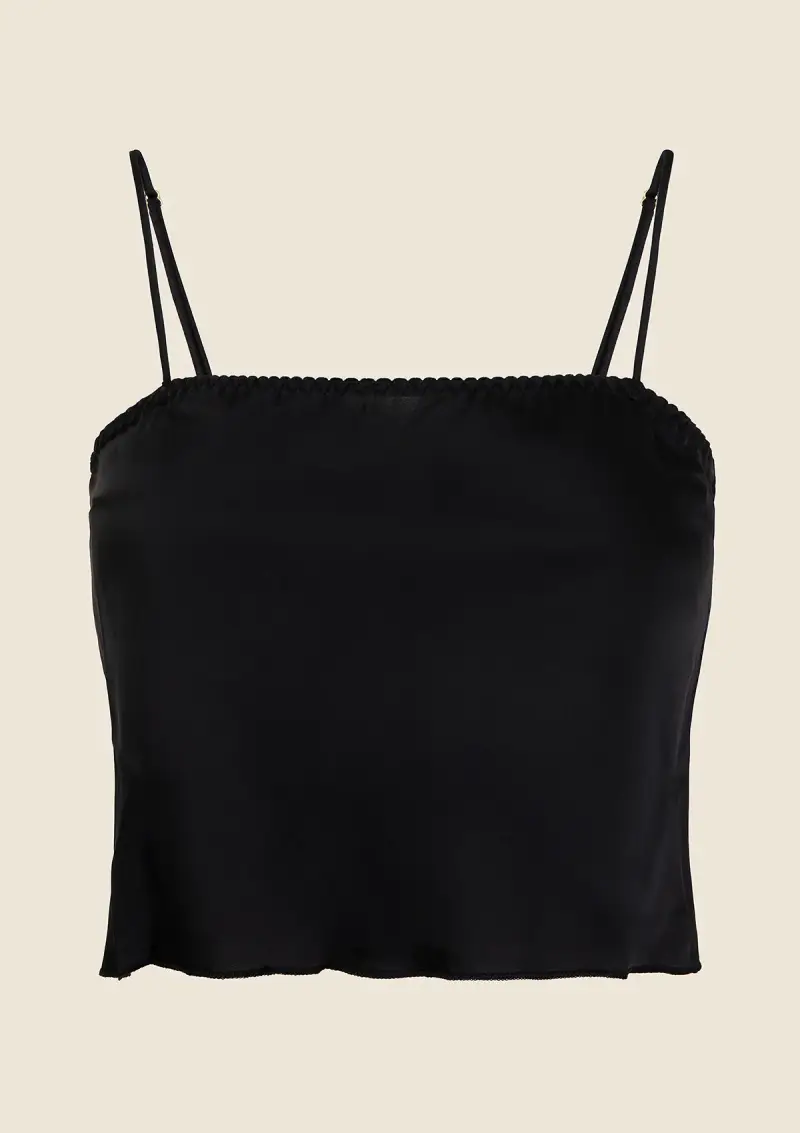 Top-Canotta Donna F**K Nero 1370-BK miniatura 3