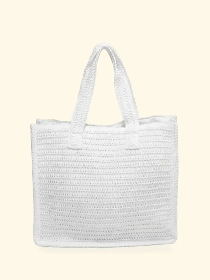 Tote Bag Donna F**K Bianca SW0001-WH miniatura 3