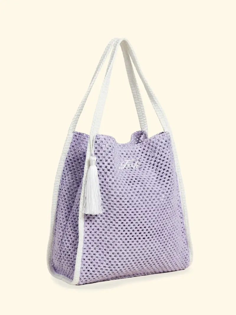 Tote Bag Donna F**K Lilla SW0004-LC miniatura 2