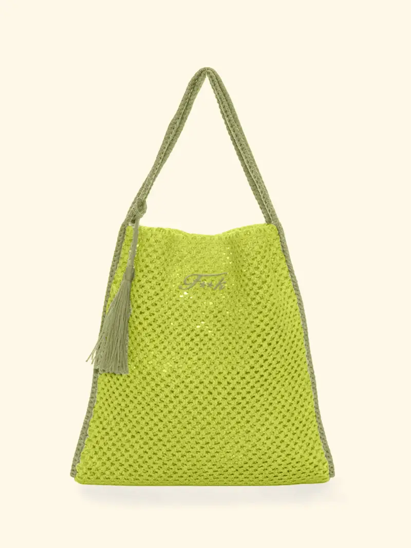 Tote Bag Donna F**K Lime SW0004-LI