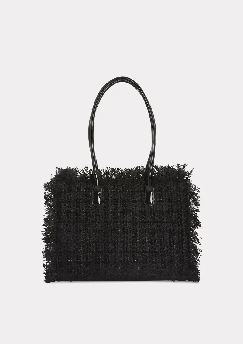 Tote Bag Donna F**K Nera WW0070-BK miniatura 3