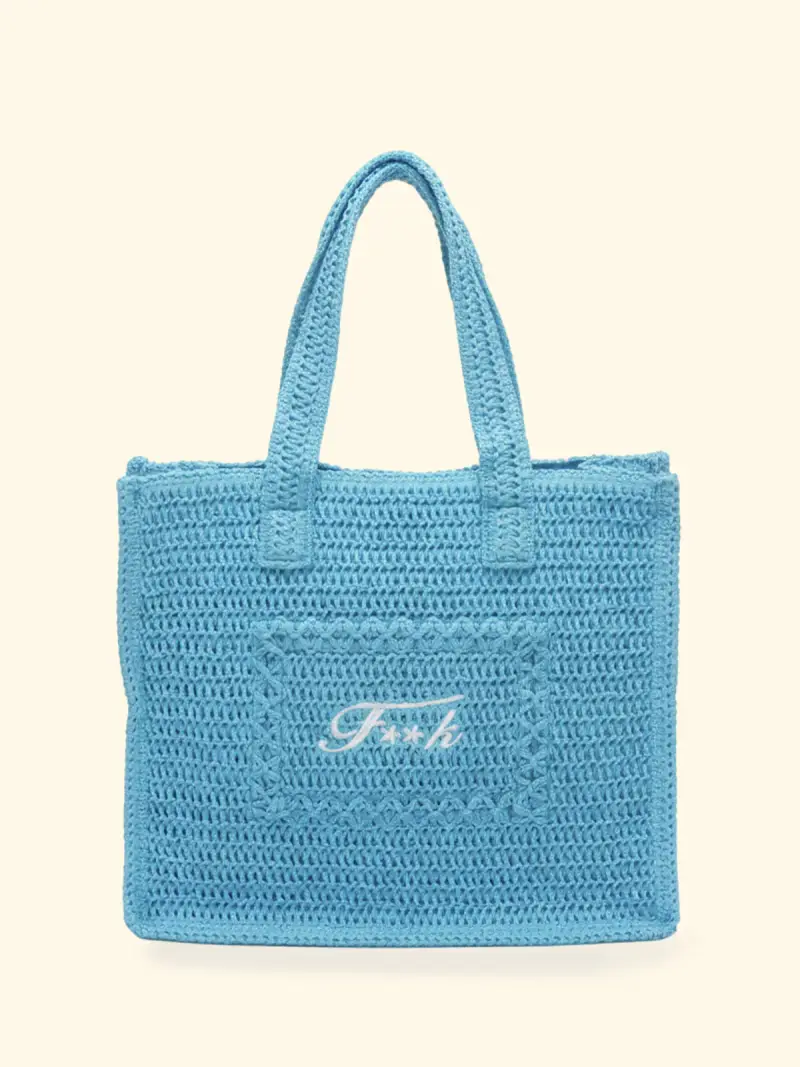Tote Bag Donna F**K Turchese SW0001-TQ