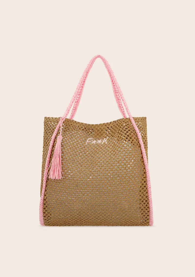 Tote Summer Bag Donna F**K Rosa A056-PK