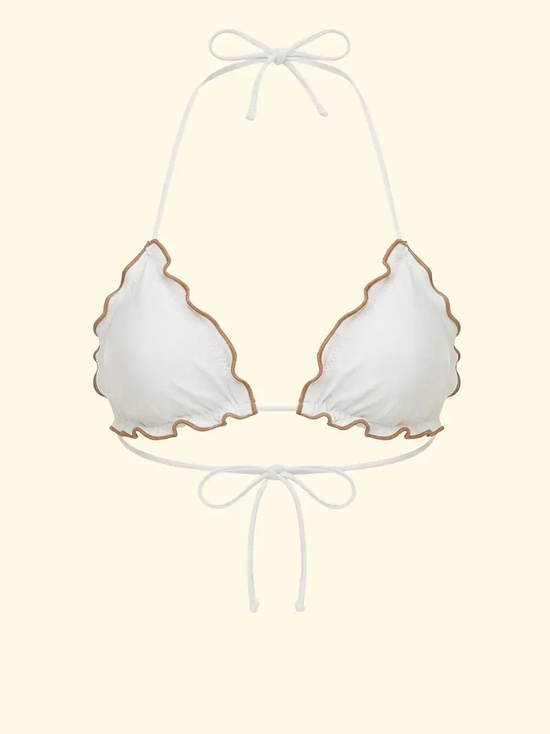 Triangolo Regolabile Donna F**K Bianco SW1900-WH miniatura 3