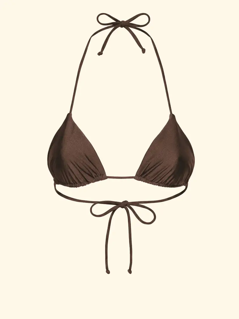 Triangolo Regolabile Donna F**K Marrone SW1904-BN miniatura 3