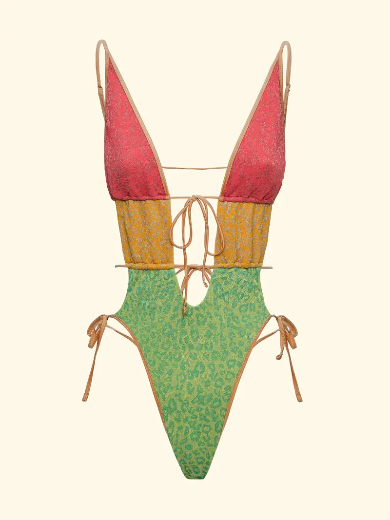 Trikini Donna F**K Gold SW0162GD miniatura 3