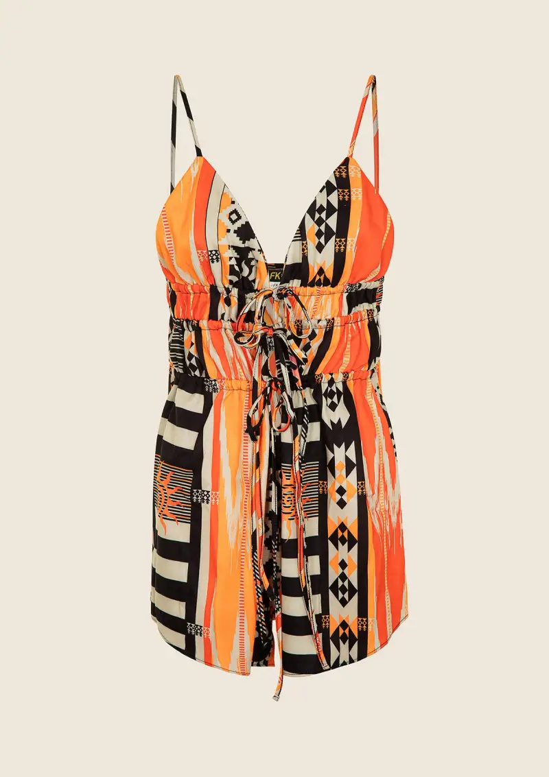 Tuta Corta Donna F**K Fantasia 0856-X05 miniatura 4