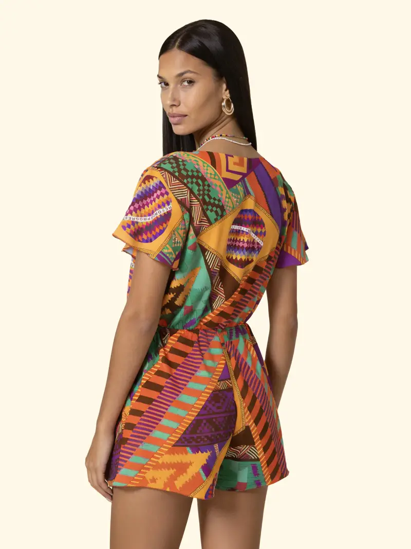 Tuta Corta Donna F**K Fantasia SW3052-X11 miniatura 2