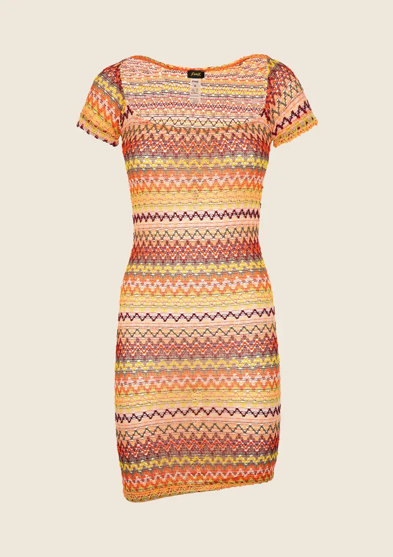 Vestito Corto Donna F**K Fantasia 0706-MC miniatura 3