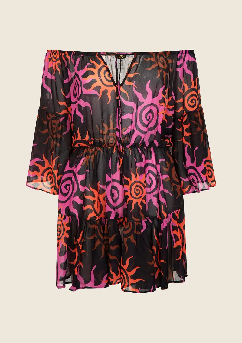 Vestito Corto Donna F**K Fantasia 2562-X03 miniatura 2