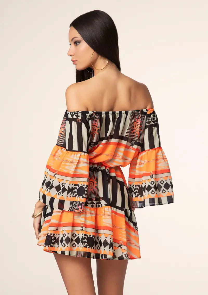 Vestito Corto Donna F**K Fantasia 2562-X05 miniatura 3