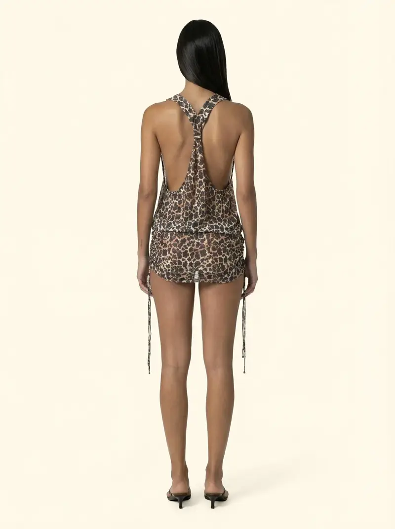 Vestito Corto Donna F**K Fantasia SW0138-X01 miniatura 2