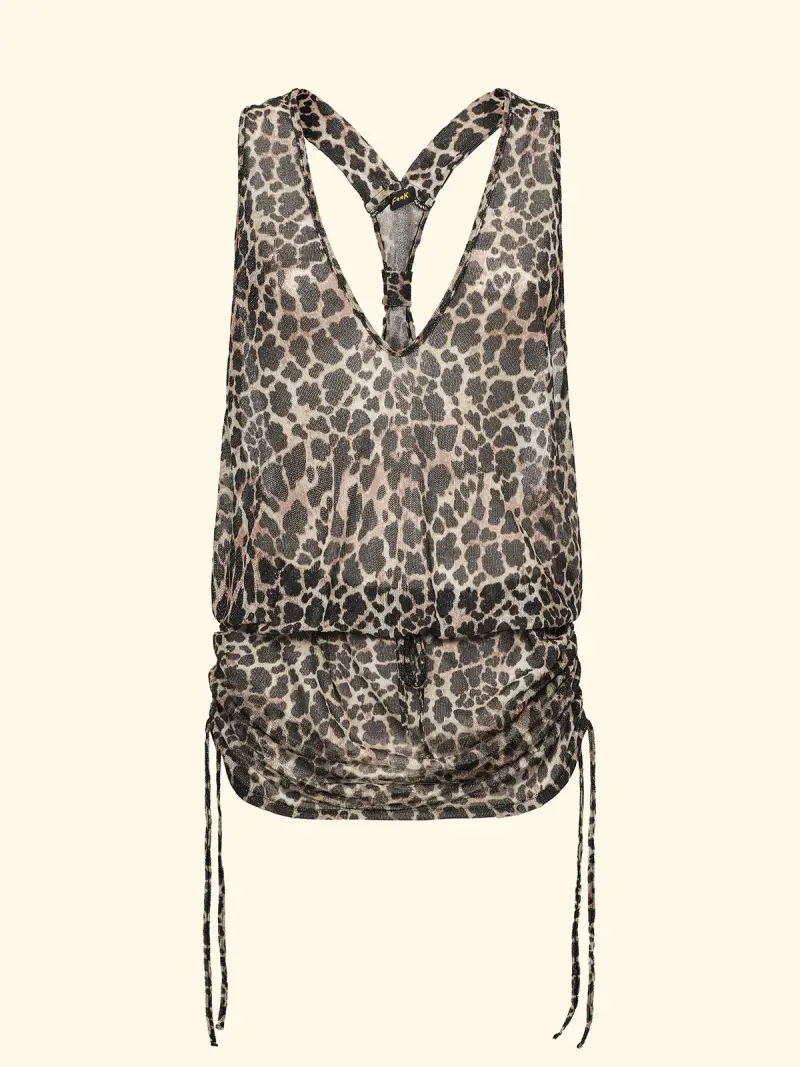 Vestito Corto Donna F**K Fantasia SW0138-X01 miniatura 3