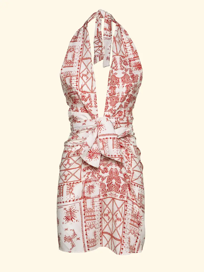 Vestito Corto Donna F**K Fantasia SW0476-X39 miniatura 3