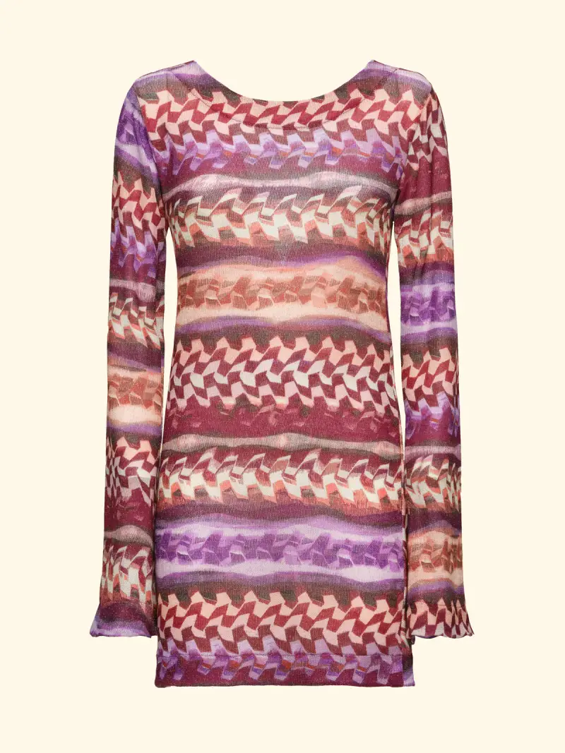 Vestito Corto Donna F**K Fantasia SW0616-X56 miniatura 3