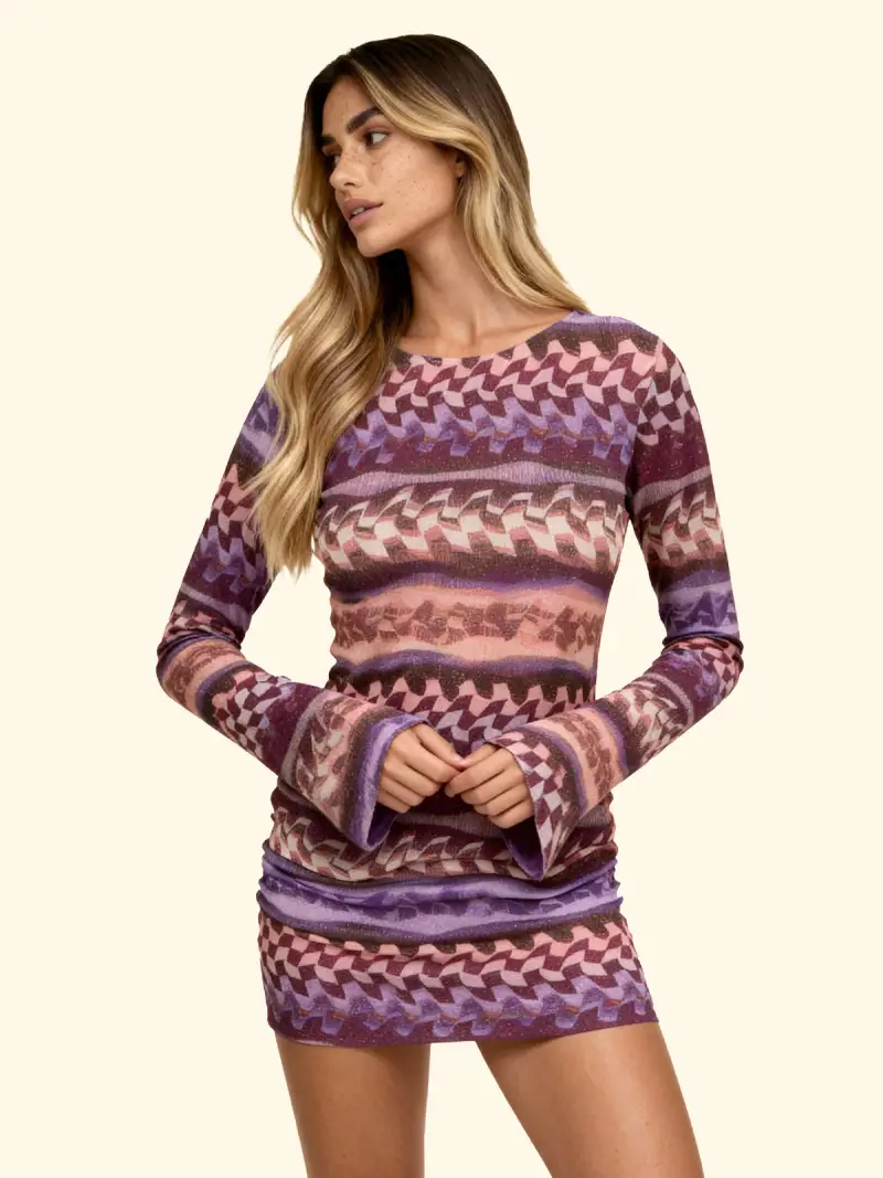 Vestito Corto Donna F**K Fantasia SW0616-X56