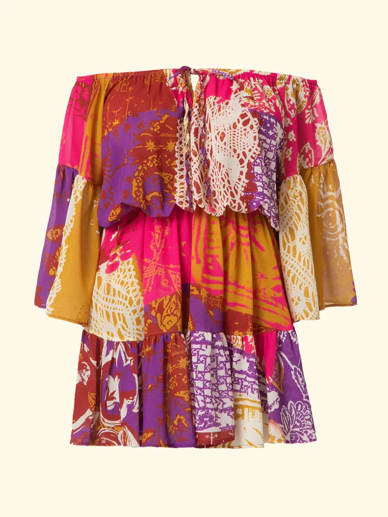 Vestito Corto Donna F**K Fantasia SW3104-X41 miniatura 3