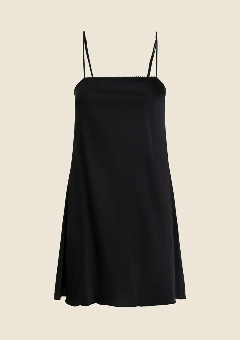 Vestito corto Donna F**K Nero 1374-BK miniatura 3