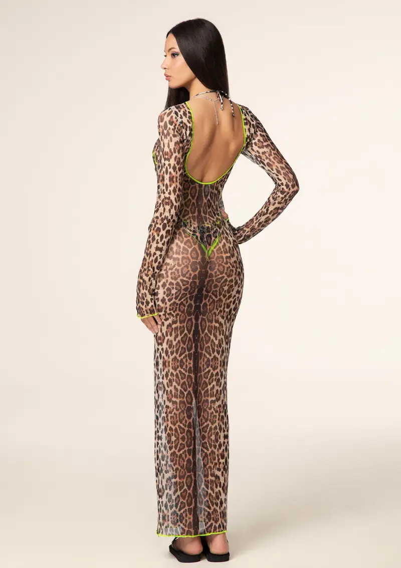 Vestito Lungo Donna F**K Fantasia 0528-X24 miniatura 2