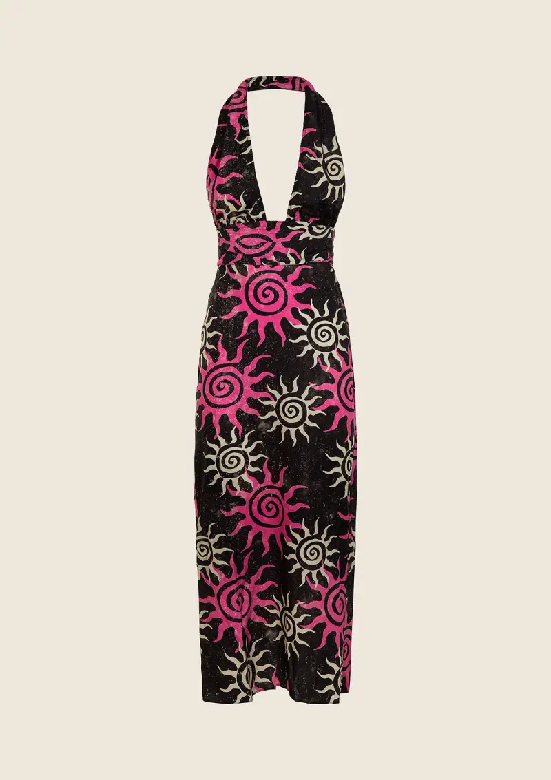 Vestito Lungo Donna F**K Fantasia 0827-X03 miniatura 3