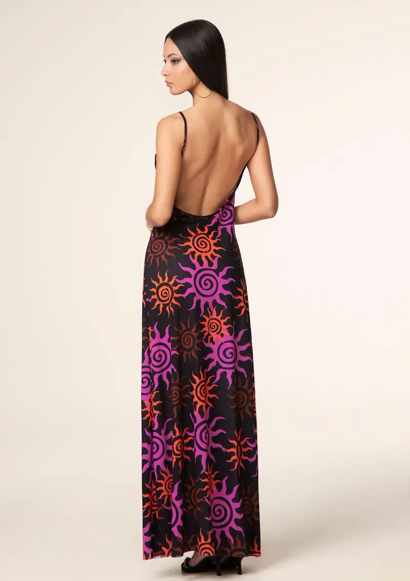 Vestito Lungo Donna F**K Fantasia 2637-X03 miniatura 2