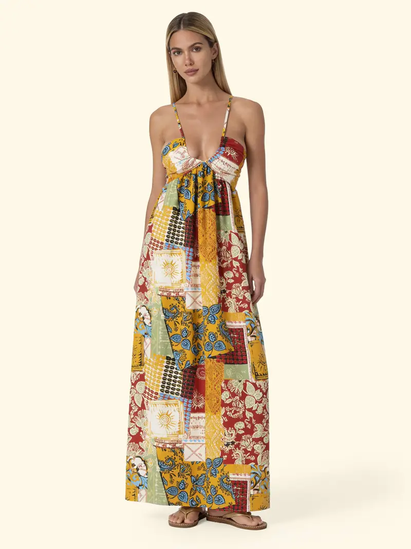 Vestito lungo Donna F**K Fantasia SW0436-X38