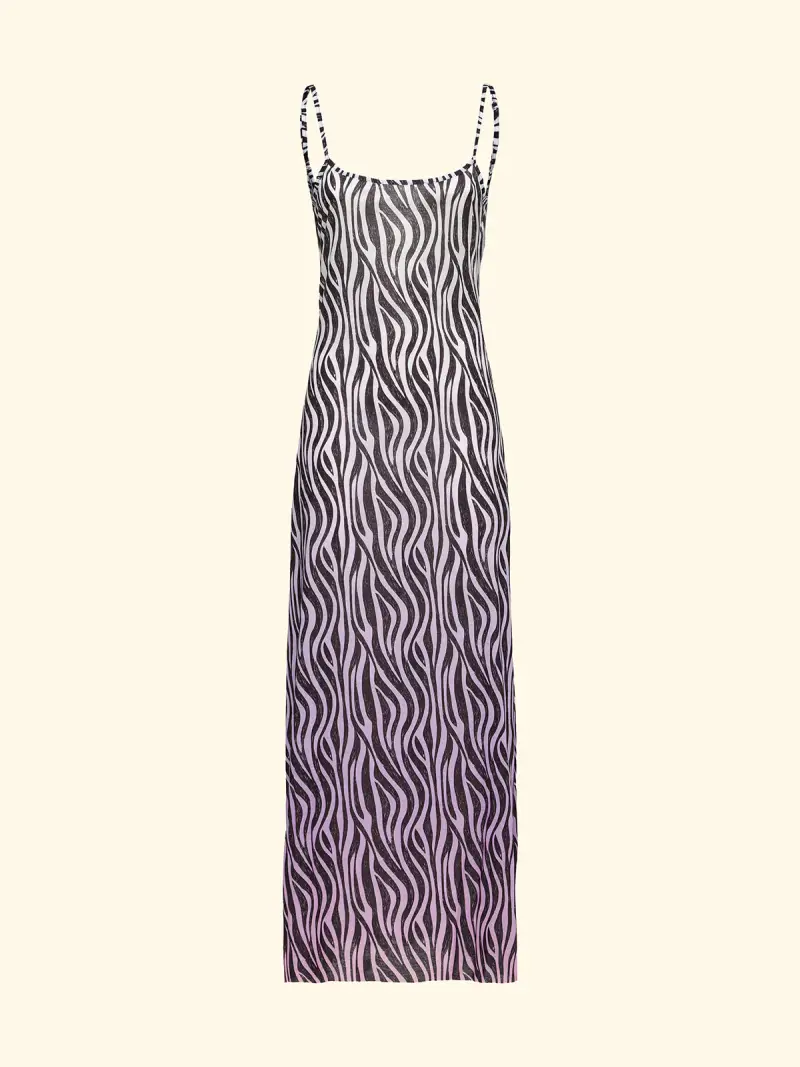 Vestito Lungo Donna F**K Fantasia SW3301-X10 miniatura 3