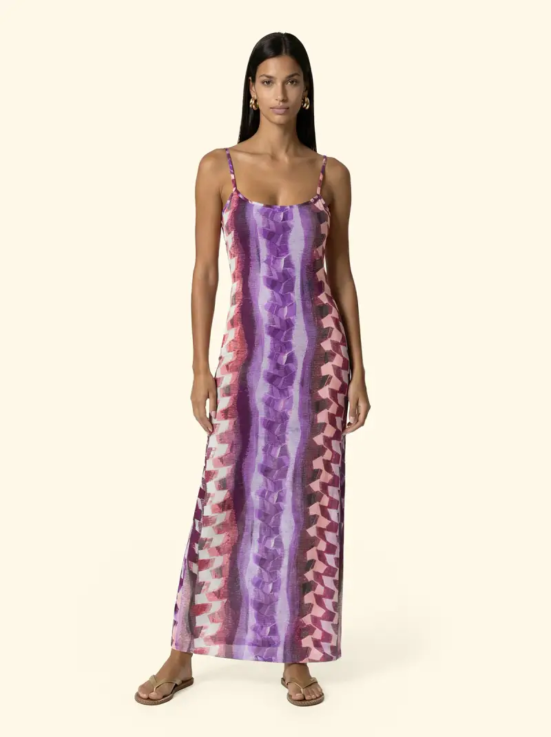 Vestito lungo Donna F**K Fantasia SW3306-X56