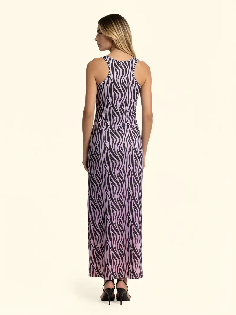 Vestito Lungo Donna F**K Fantasia SW3351-X10 miniatura 2