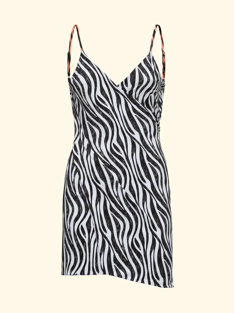 Vestito-Pareo corto Reverse Donna F**K Fantasia SW0187-X10 miniatura 5