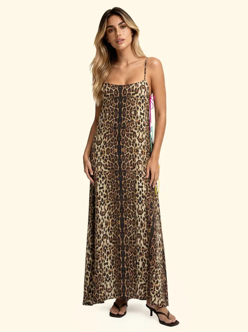 Vestito-Pareo Lungo Donna Fantasia SW0129-X02