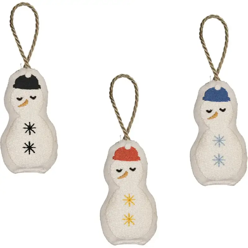 Oggetto decorativo Fabelab Snowman (x3)