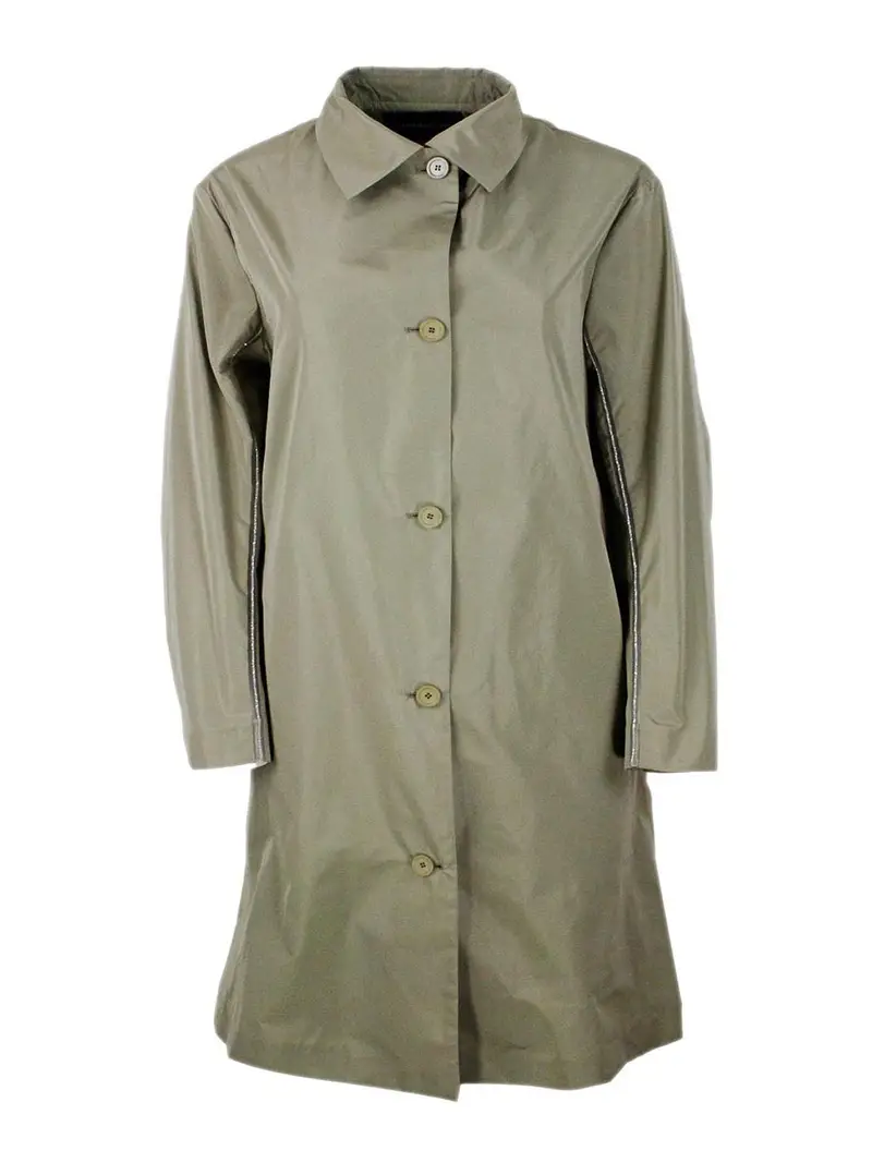 Impermeabile Marrone Chiaro