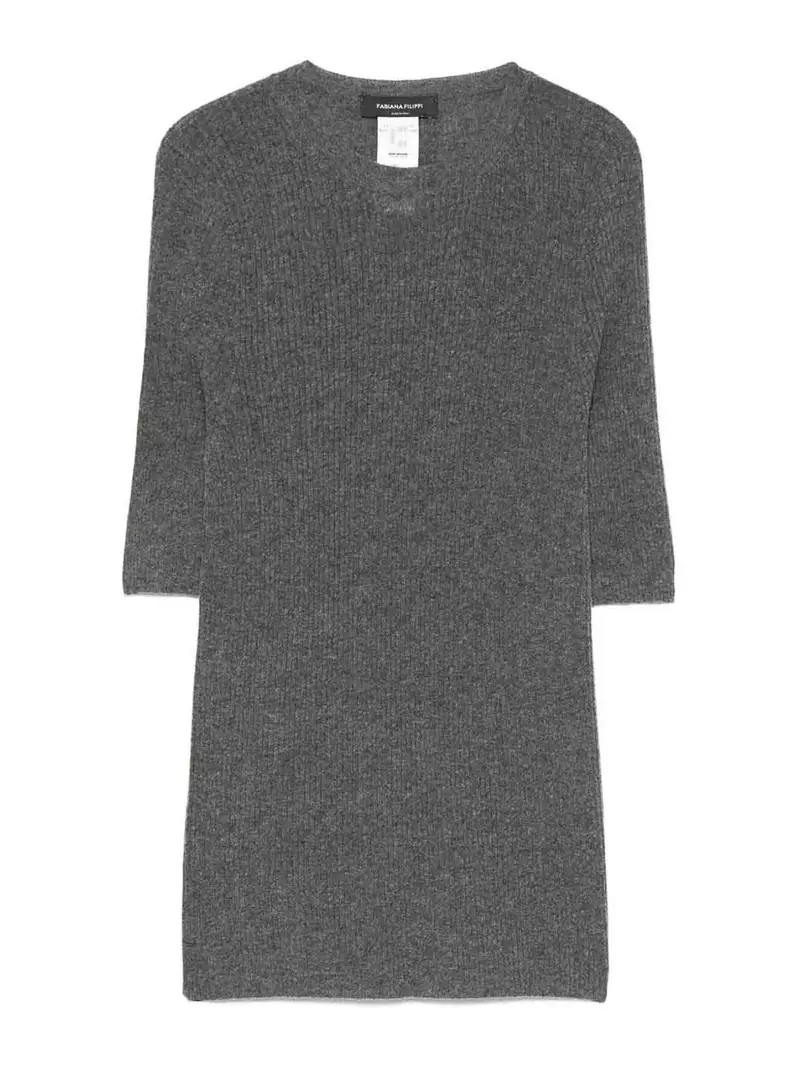 Maglione a collo alto Grigio