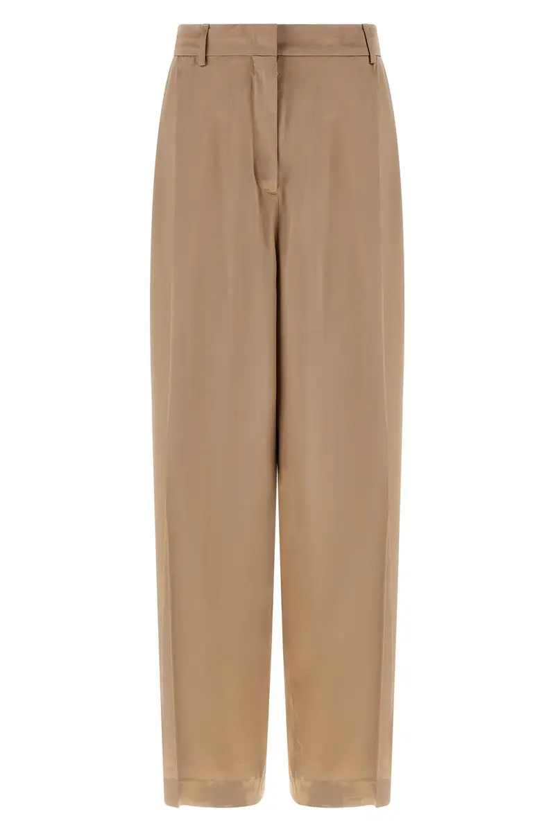 Pantalone Liquid Satin Beige