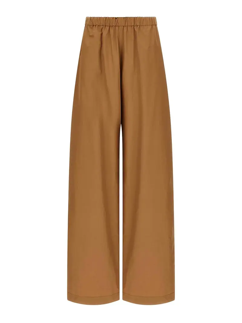 Pantaloni a gamba larga Marrone