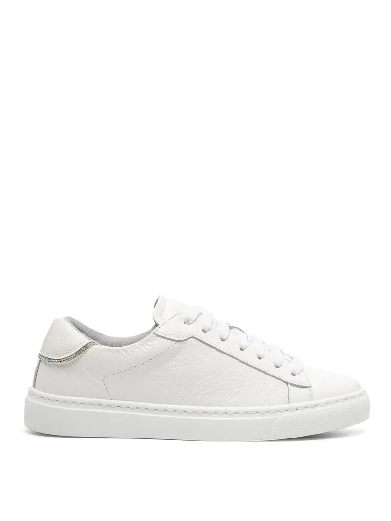 Sneaker in pelle Bianco